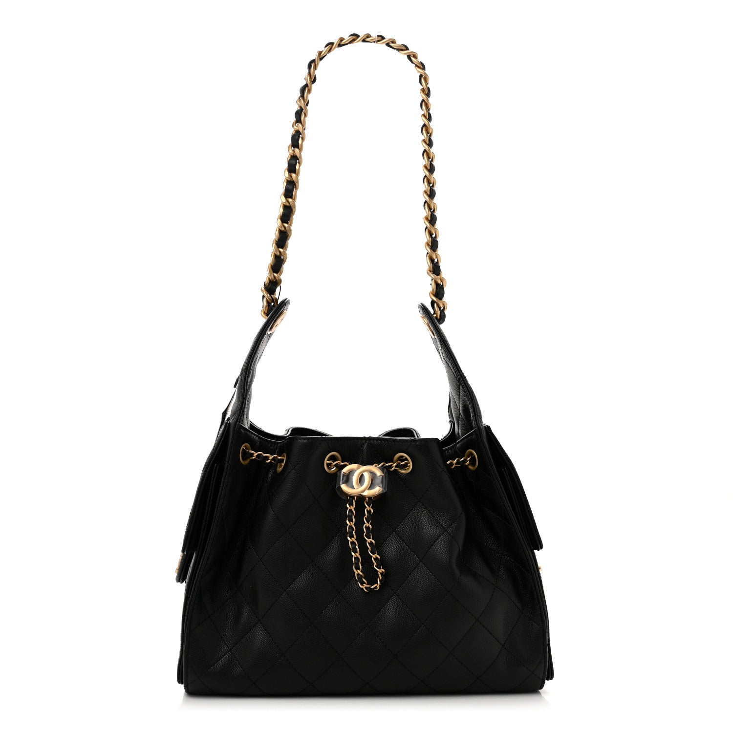 Chanel Caviar Quilted Small Chanel 25 Handbag Black 1 of 11