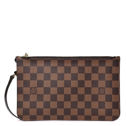 Louis Vuitton Damier Ebene Neverfull MM GM Pochette 1 of 13
