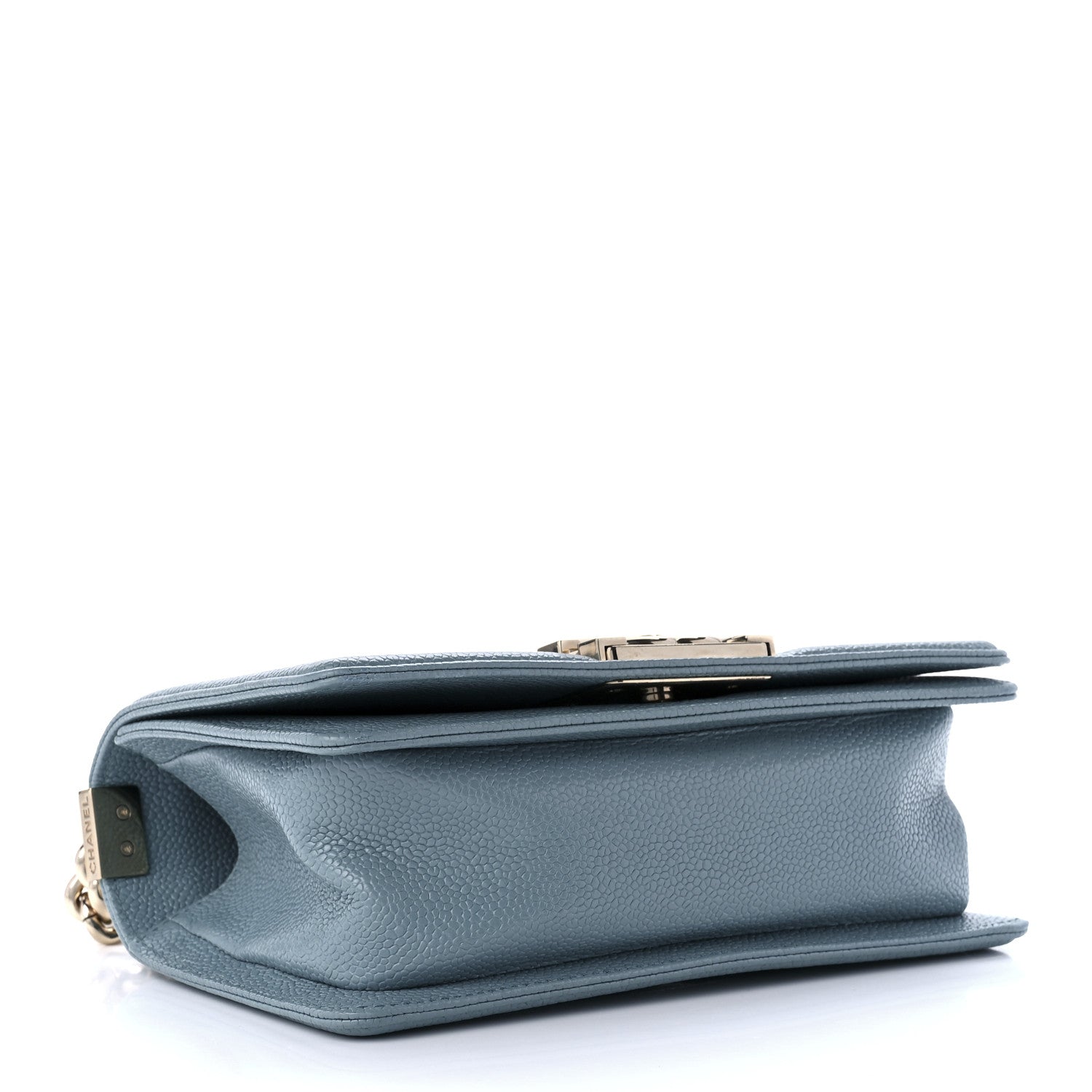 Chanel Caviar Quilted Small Boy Flap Light Blue 3 of 8