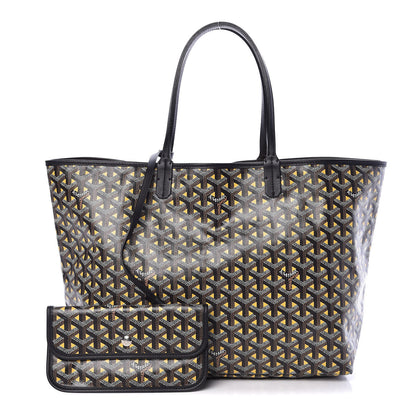 Goyard Goyardine Saint Louis Claire Voie PM Black Yellow 1 of 9
