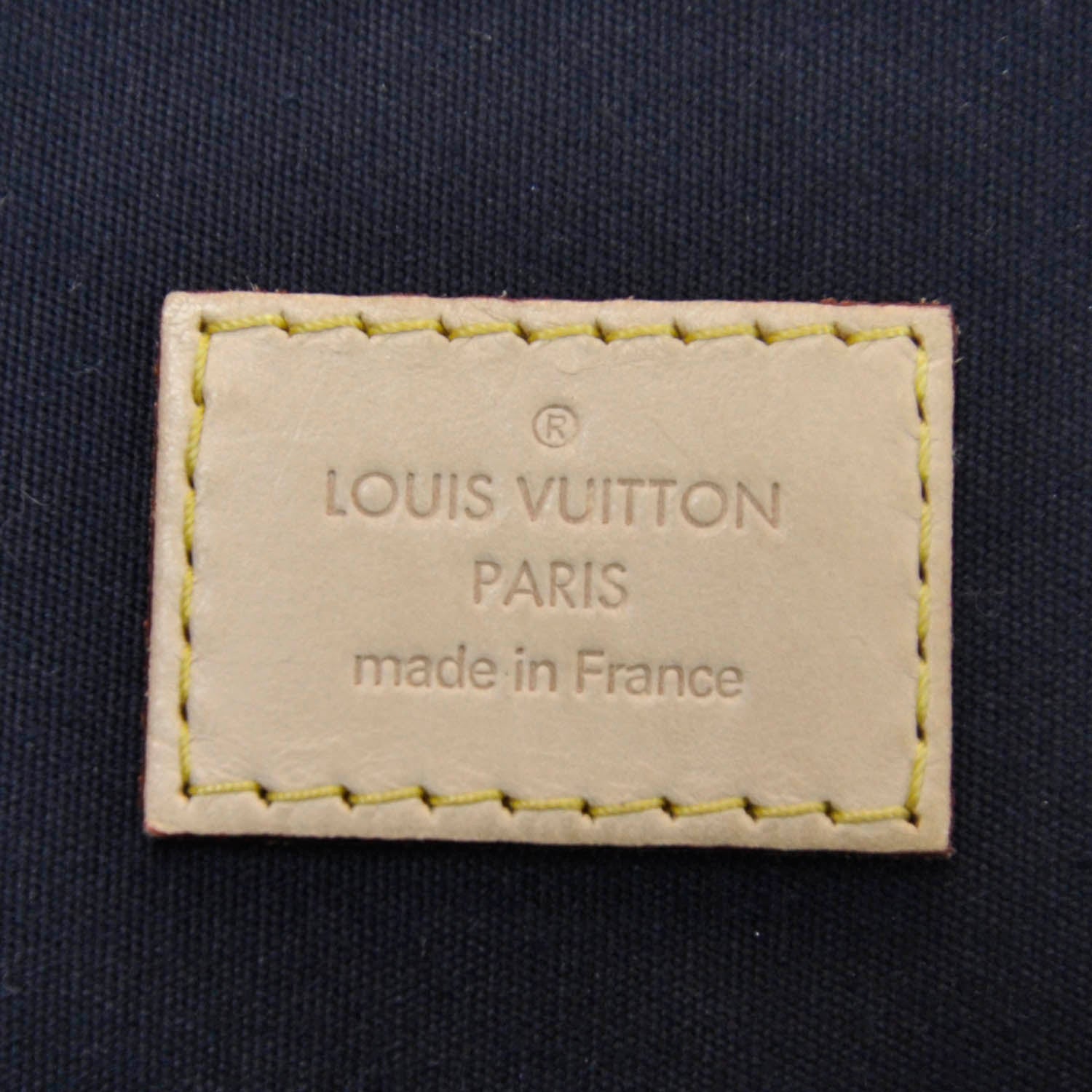Louis Vuitton Vernis Alma MM Blue Infini 7 of 9