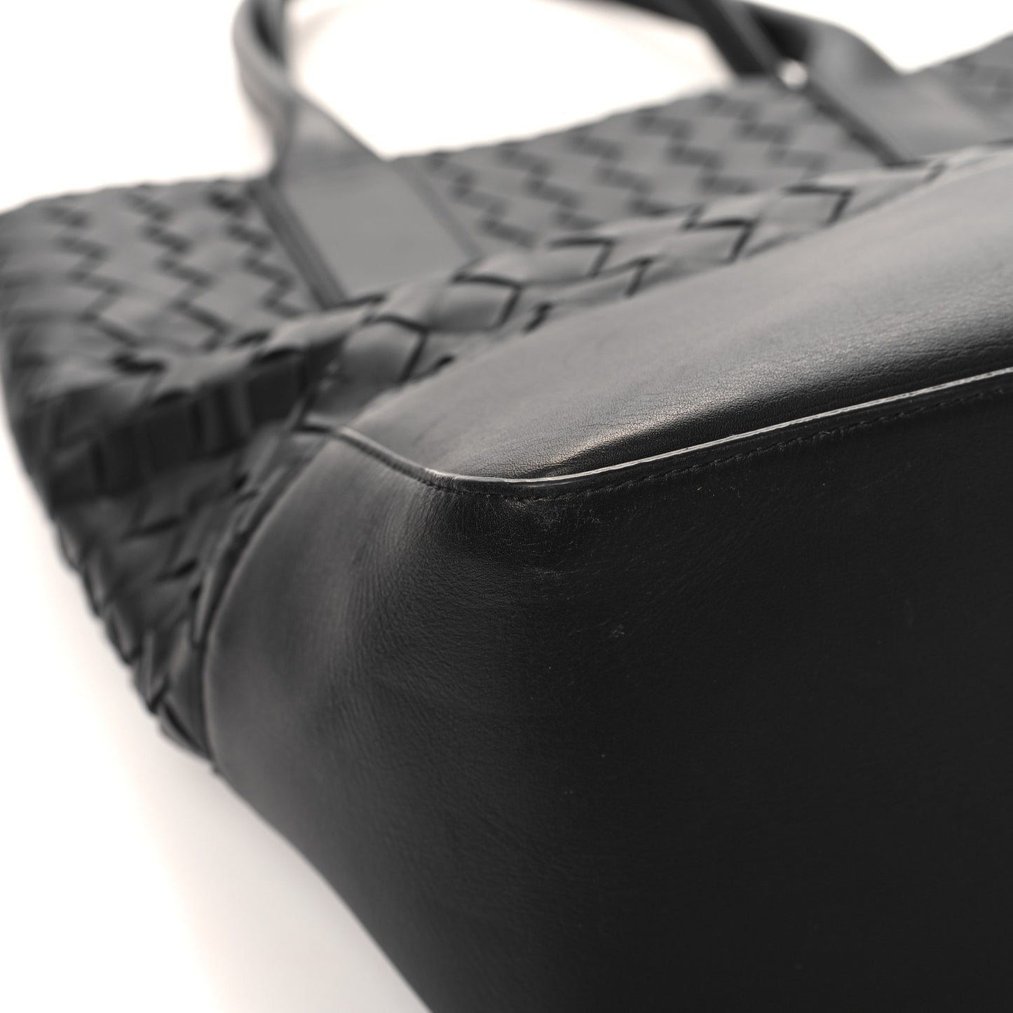 Nappa Intrecciato Tote Black