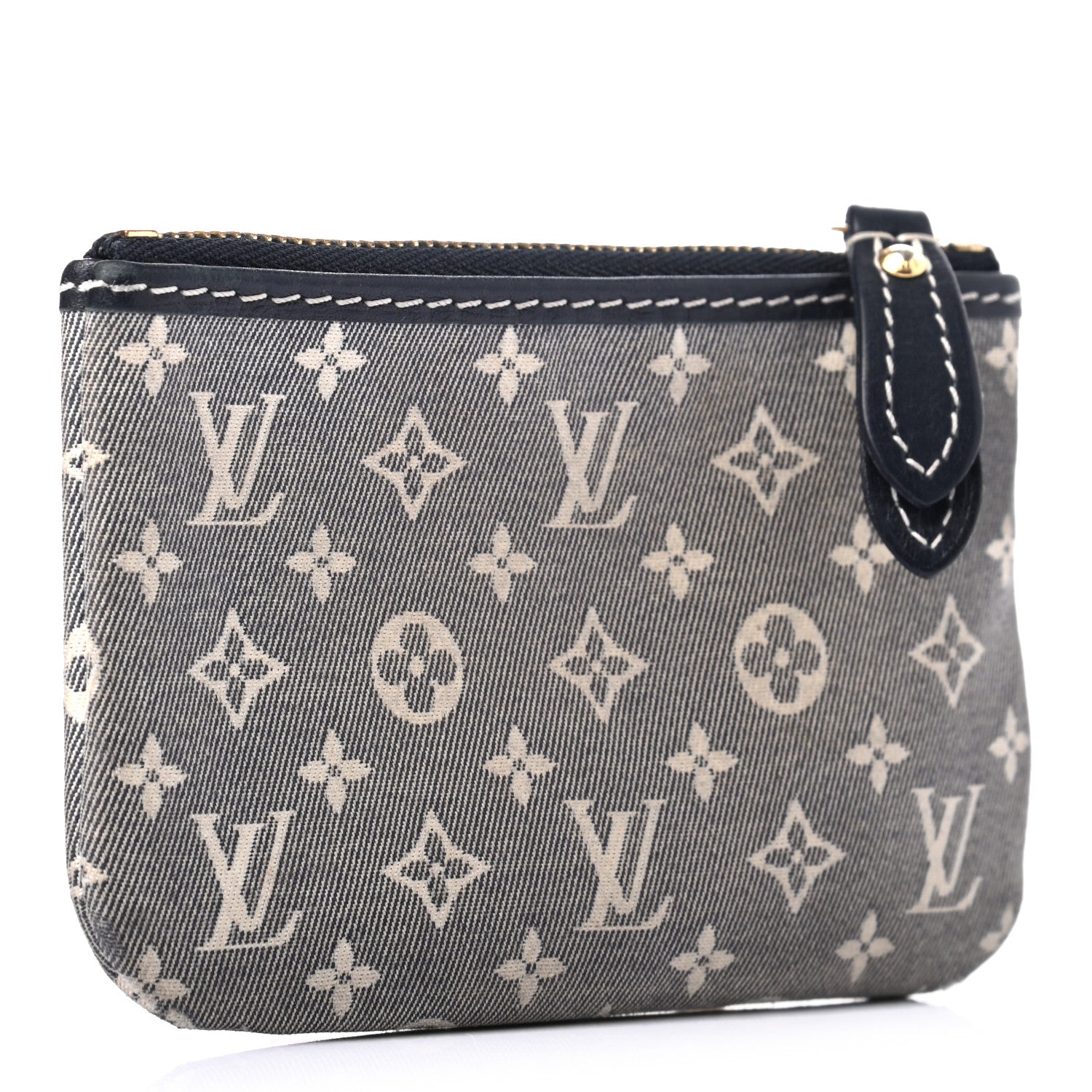 Louis Vuitton Monogram Idylle Key Pouch Encre 3 of 7