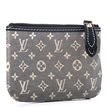 Louis Vuitton Monogram Idylle Key Pouch Encre 3 of 7