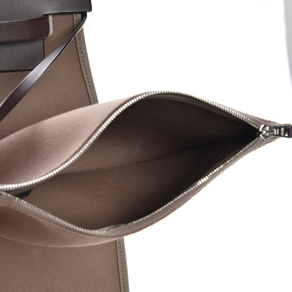 Hermes Toile Vache Hunter Herbag Zip 39 MM Etoupe Ebene 10 of 12