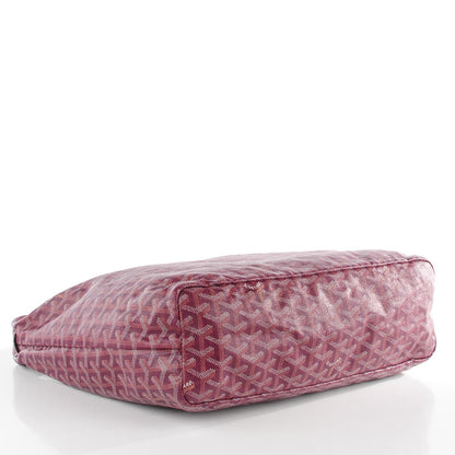 Goyard Goyardine Fidji Zip Hobo Burgundy 3 of 11