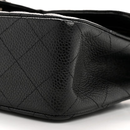 Chanel Caviar Quilted Small Double Flap Black 10 of 11