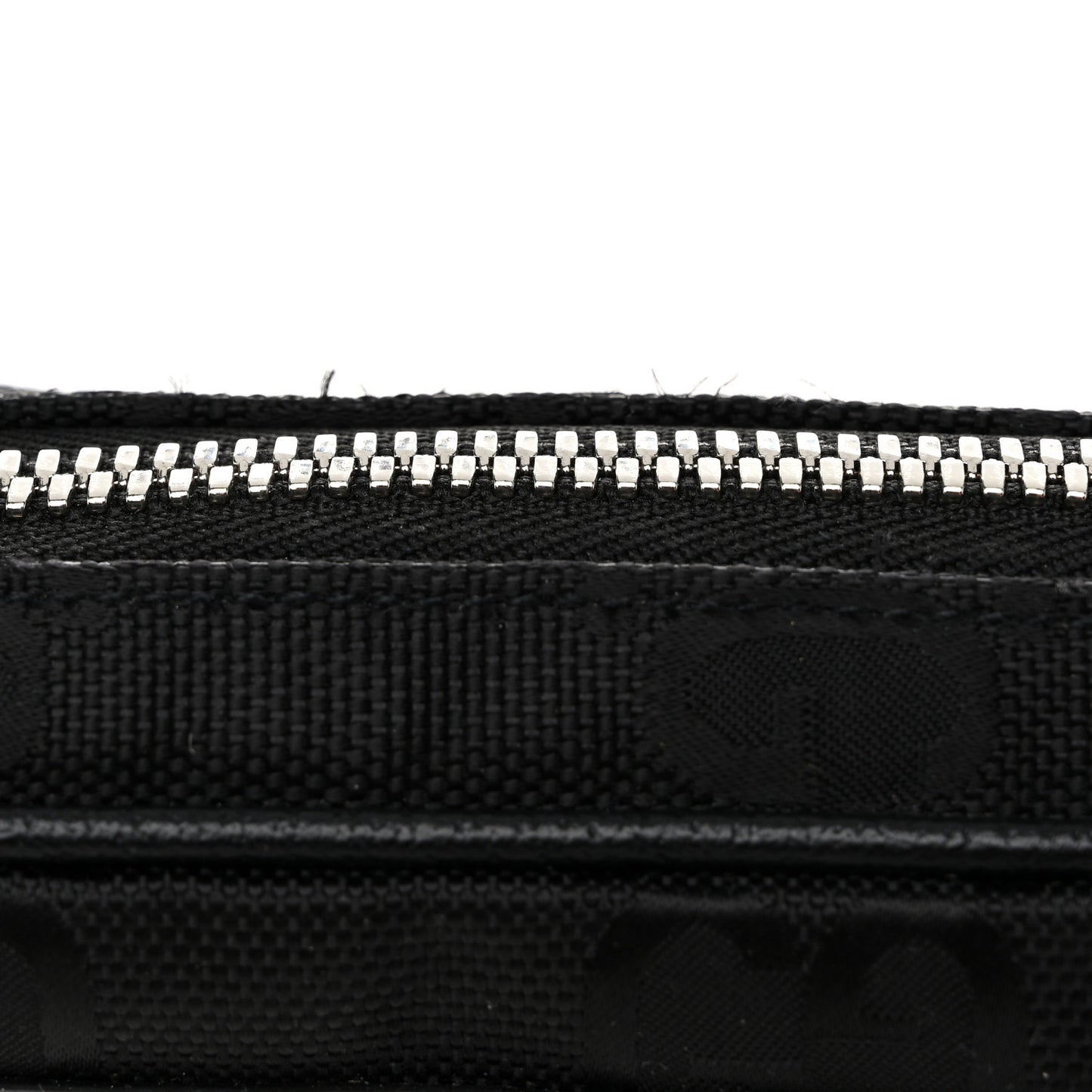 Econyl Nylon Monogram Off The Grid Belt Bag Black
