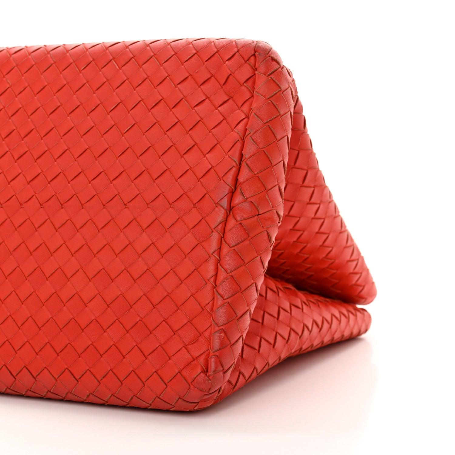 Bottega Veneta Nappa Intrecciato Milano Tote Orange 12 of 19
