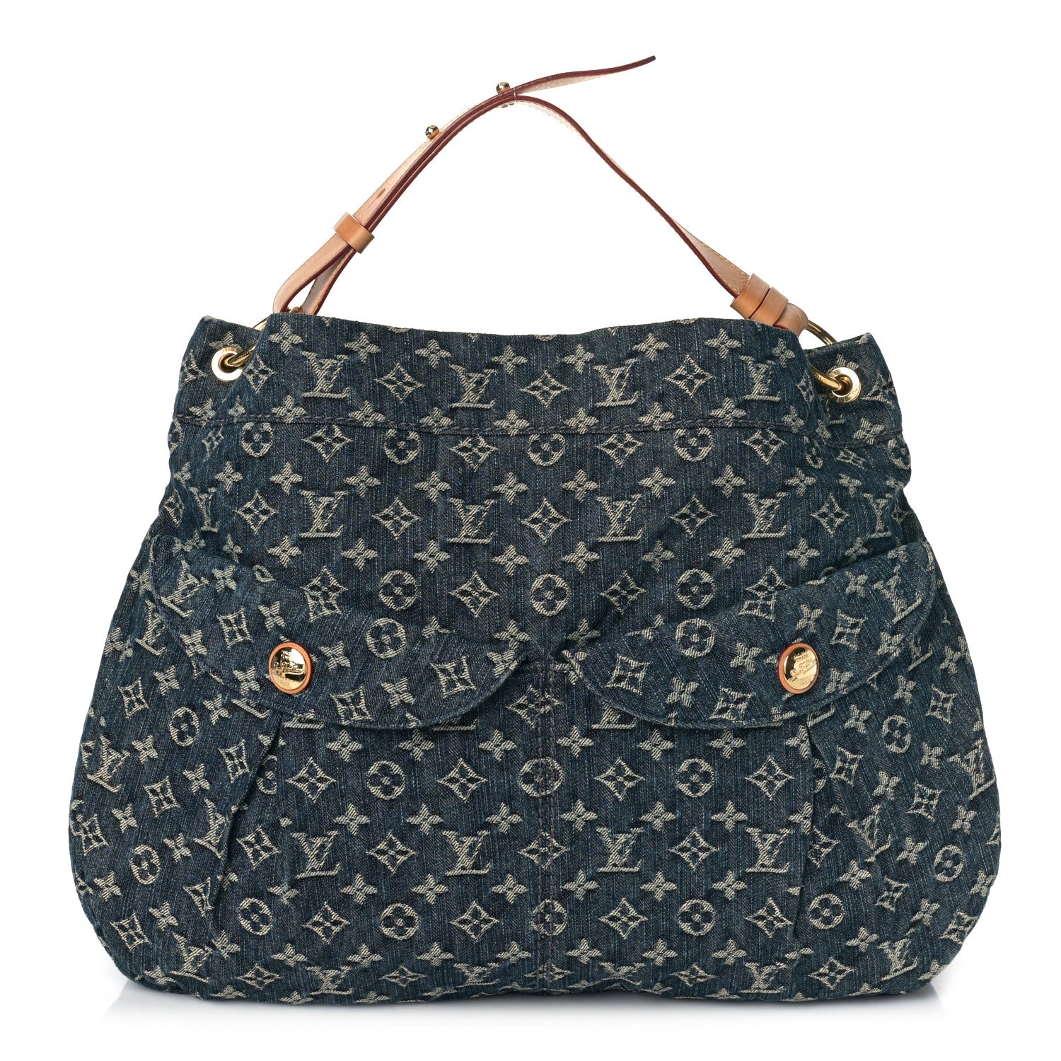 Louis Vuitton Denim Daily GM Gris Blue 1 of 8