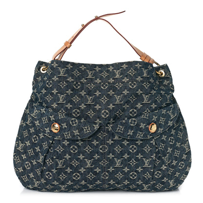 Louis Vuitton Denim Daily GM Gris Blue 1 of 8