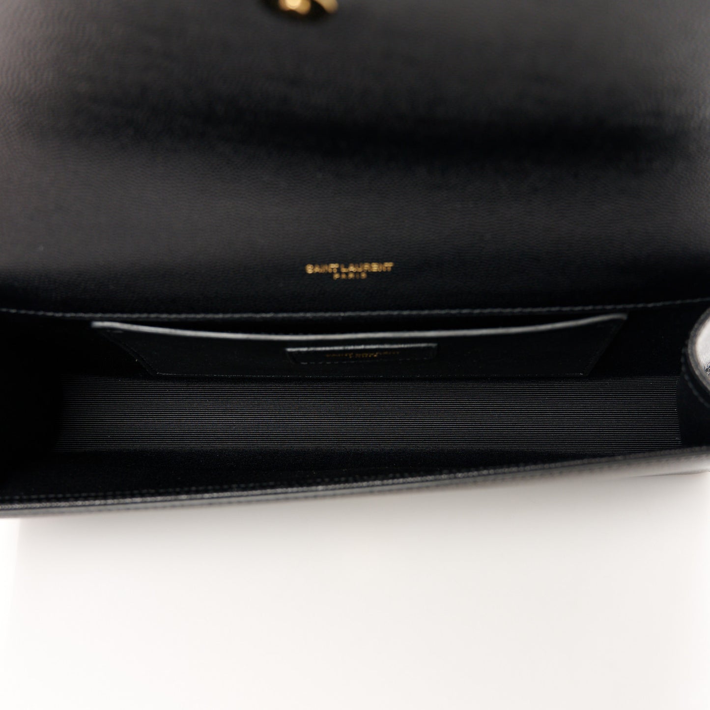 Grain De Poudre Monogram Cassandre Clutch Black