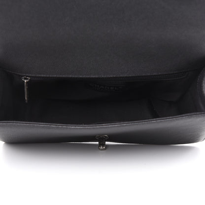 Chanel Caviar Quilted New Medium Boy Flap Black 5 of 10