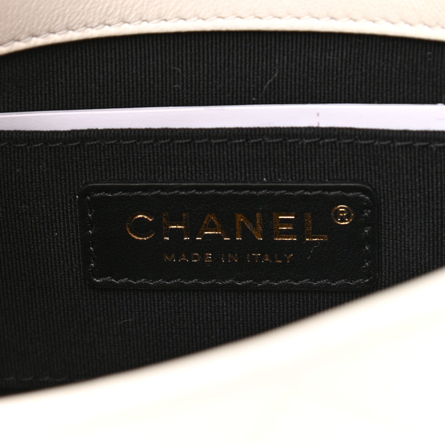 Chanel Lambskin Quilted Mini Side Note Flap White 6 of 12