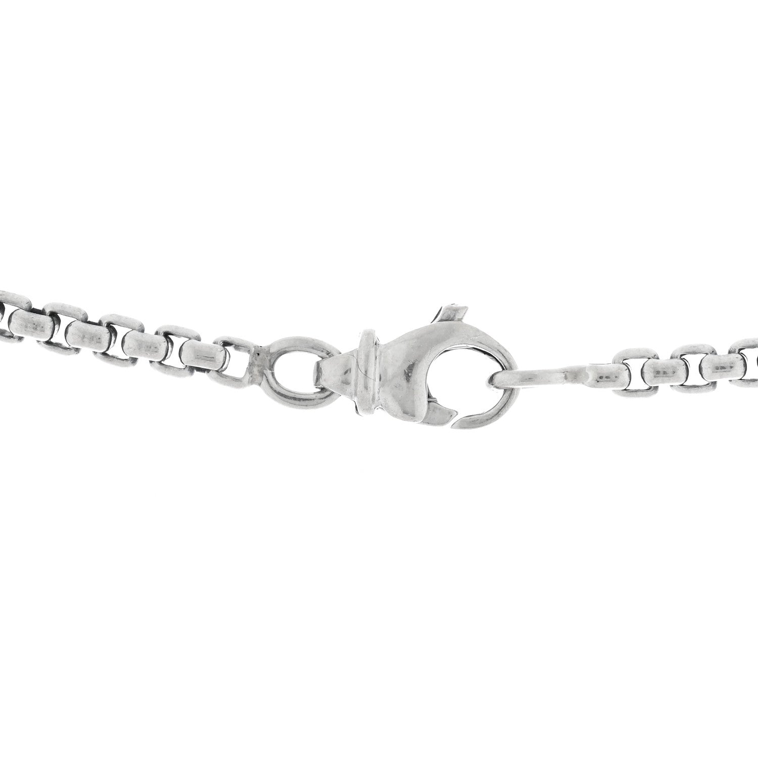 David Yurman Sterling Silver 18K Yellow Gold Diamond Pave Cable Heart Pendant Necklace 4 of 5