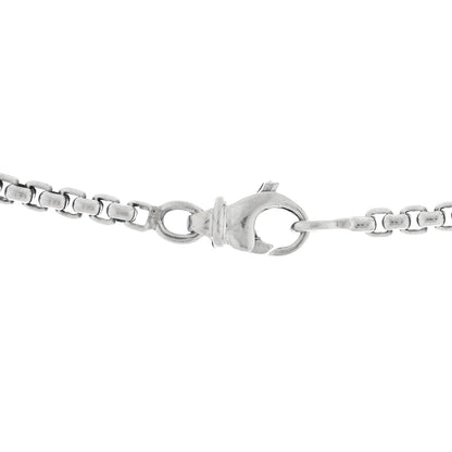 David Yurman Sterling Silver 18K Yellow Gold Diamond Pave Cable Heart Pendant Necklace 4 of 5