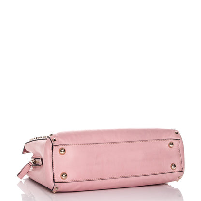 Valentino Garavani Vitello Small Rockstud Top Handle Tote Rose 4 of 7