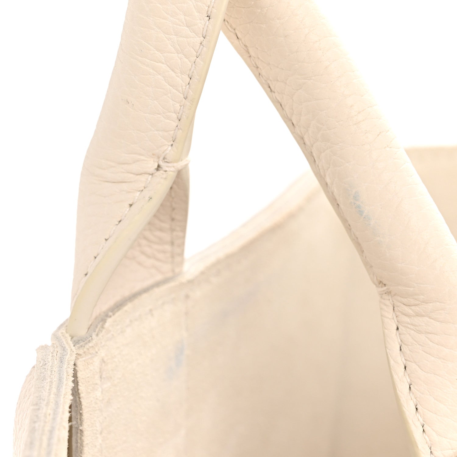 Bottega Veneta Grained Calfskin Maxi Intrecciato Small Arco Tote White 12 of 12