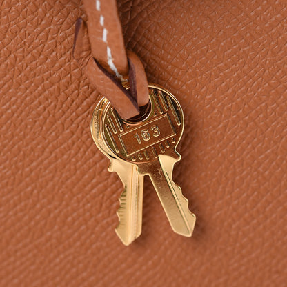 Hermes Epsom Kelly Sellier 25 Gold 30 of 34