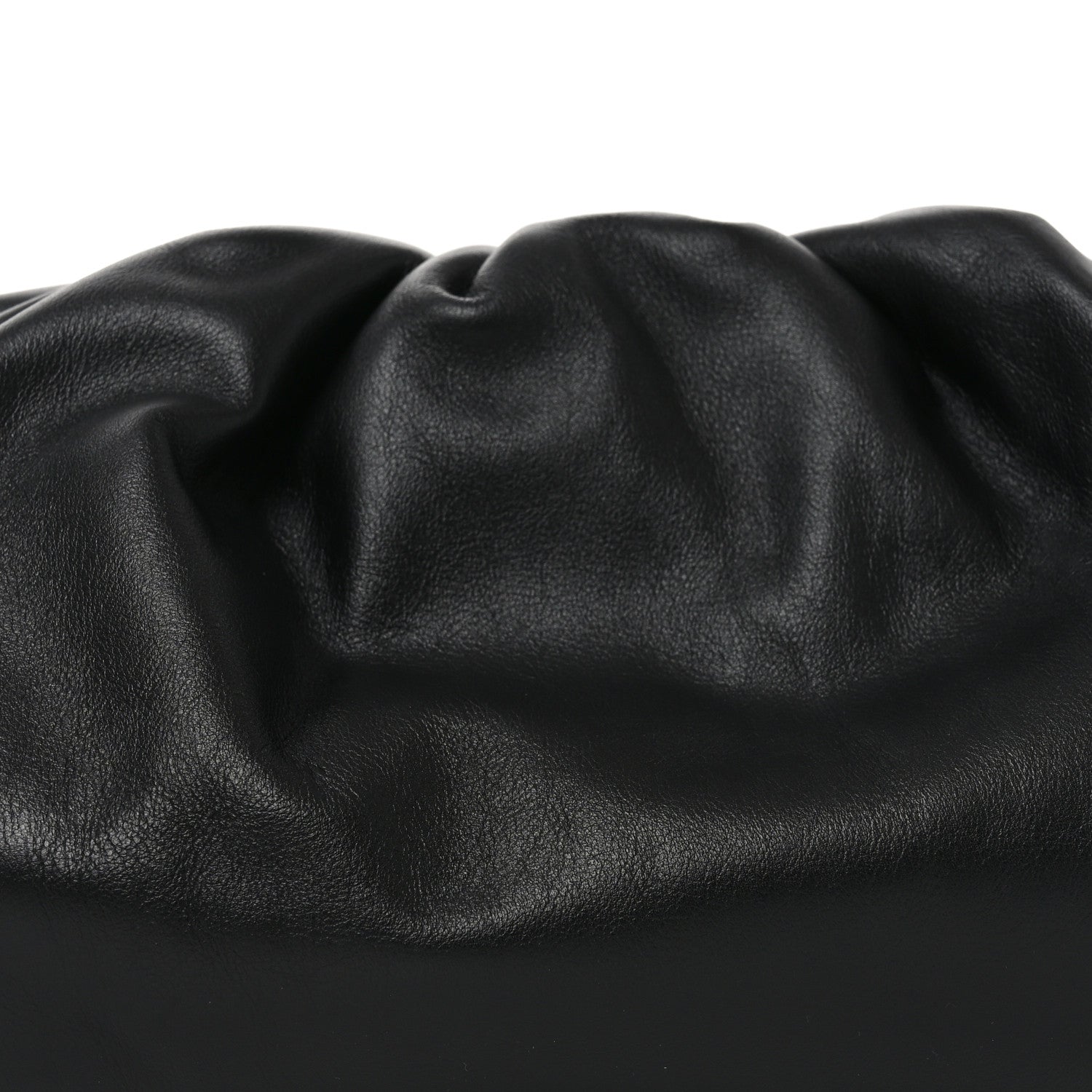 Bottega Veneta Smooth Butter Calf The Pouch Oversized Clutch Black 9 of 11