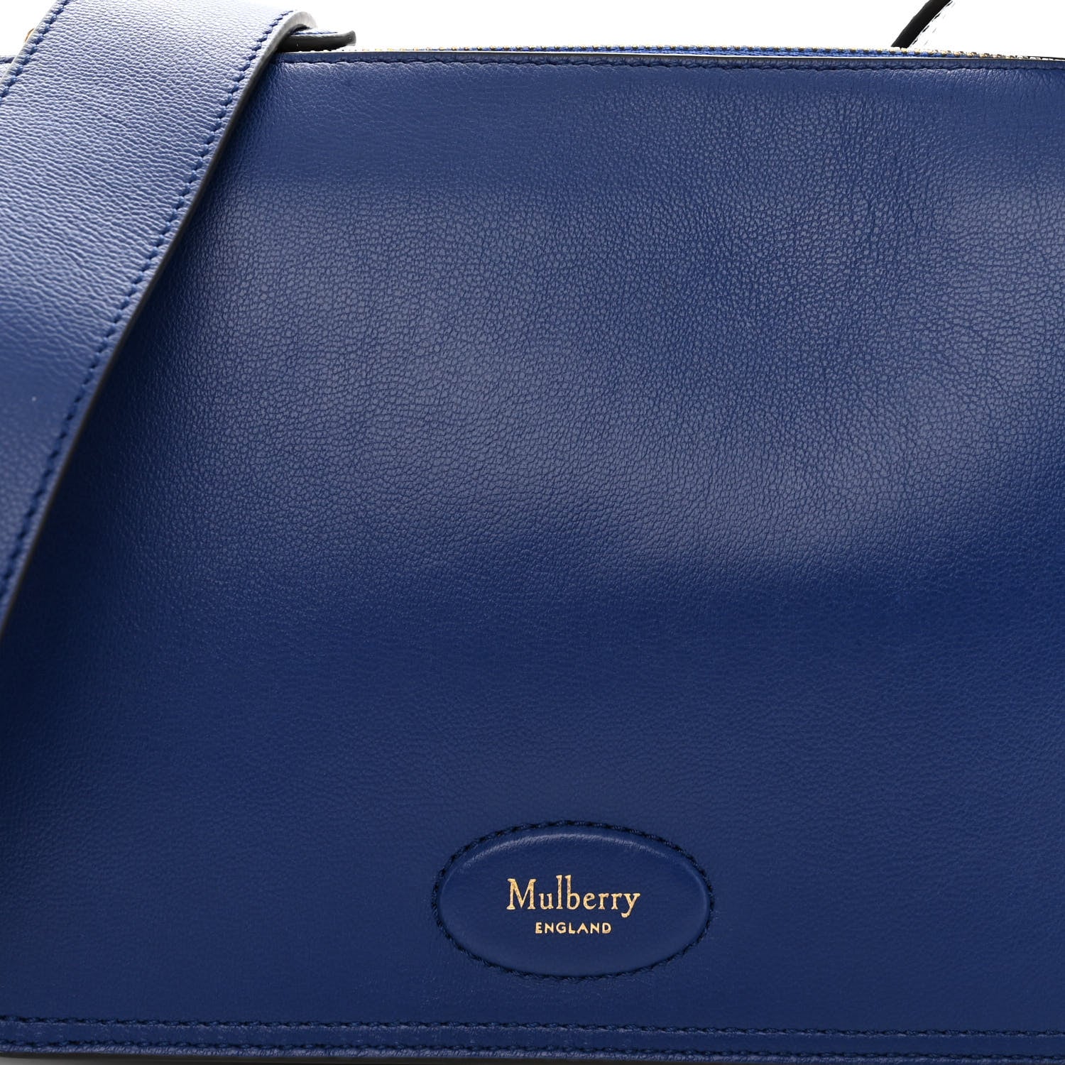 Mulberry Small Classic Grain Billie Crossbody Bag Blue 7 of 9