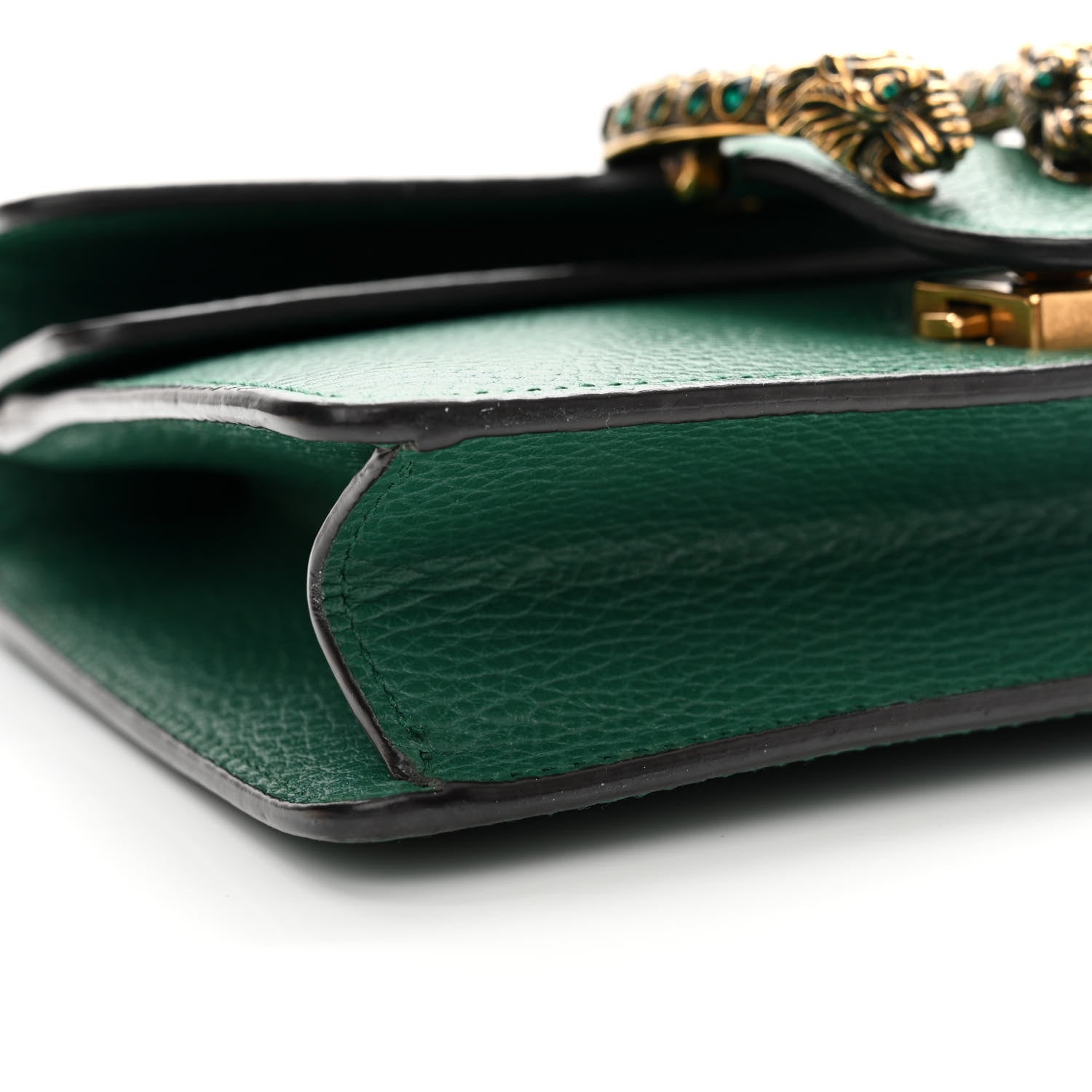 Gucci Calfskin Mini Dionysus Shoulder Bag Emerald 9 of 15