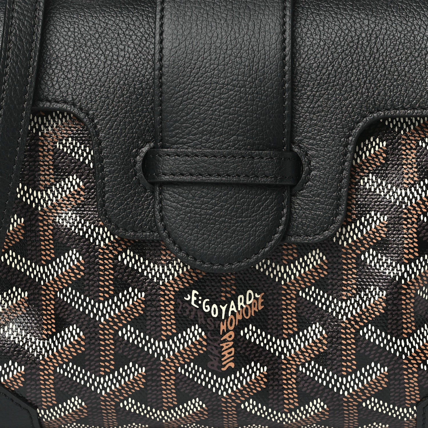 Goyard Goyardine Mini Saigon Black 7 of 9