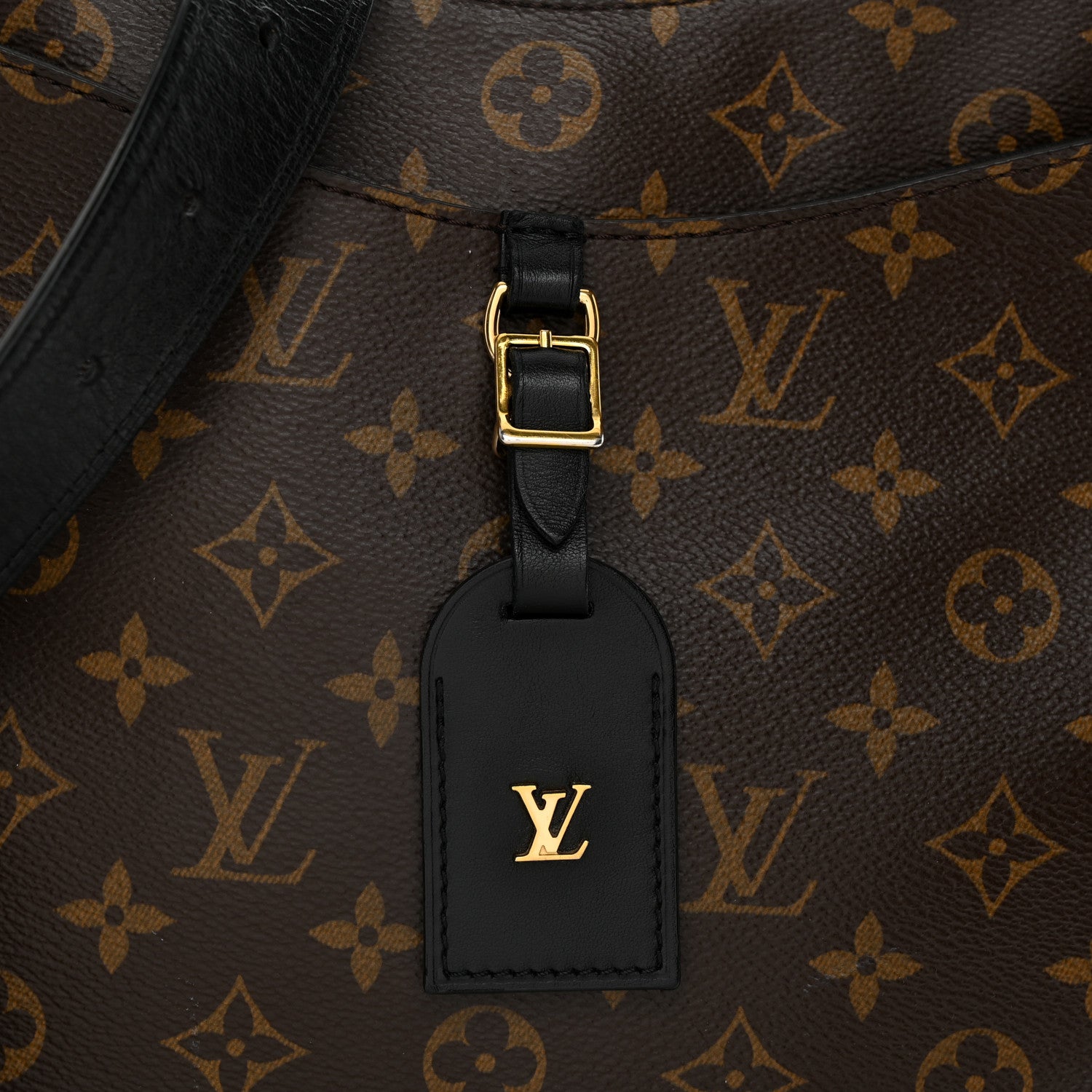 Louis Vuitton Monogram Odeon MM Black 7 of 15