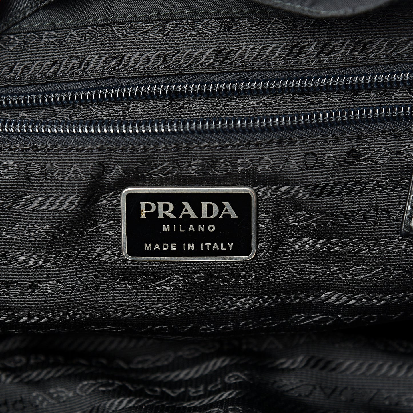 Nylon Vela Medium Backpack Black