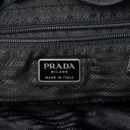 Prada Nylon Vela Medium Backpack Black 5 of 11