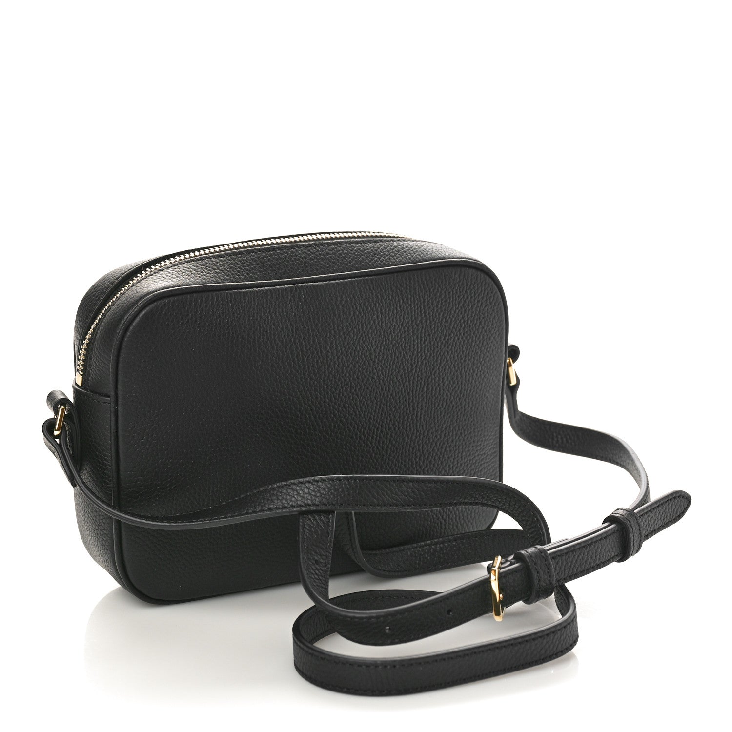Burberry Grained Calfskin TB Small Camera Bag Black 3 of 8