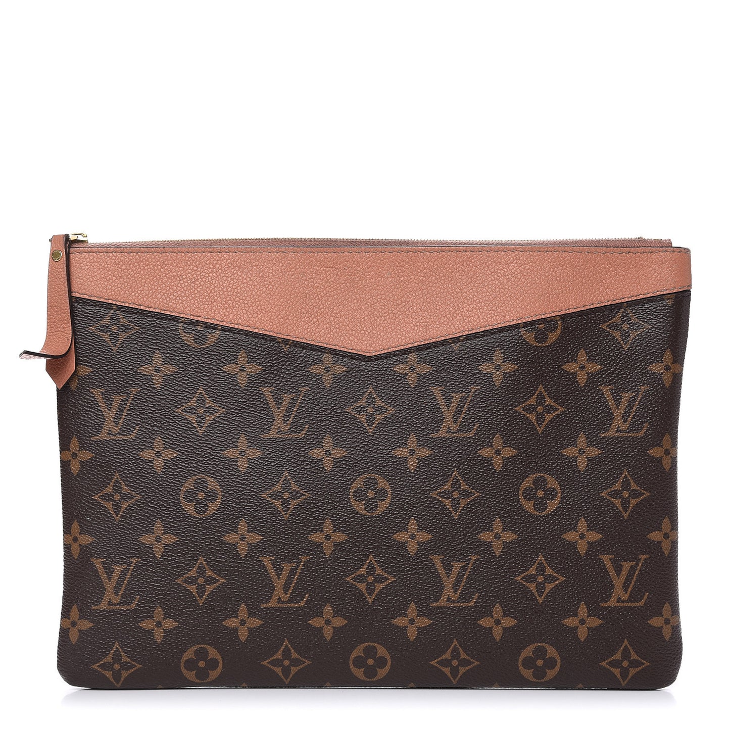 Monogram Daily Pouch Peach