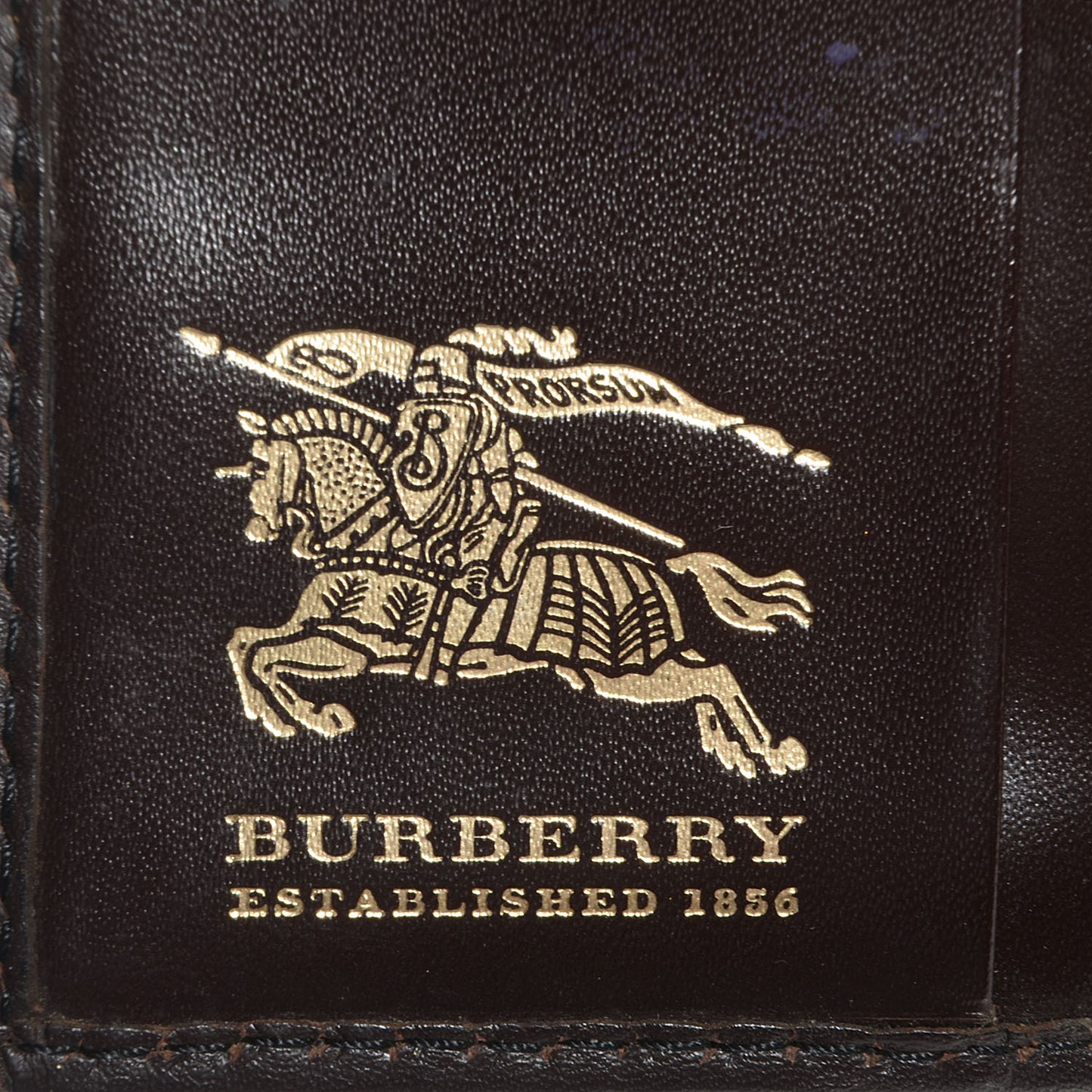 Haymarket Check Continental Wallet Brown