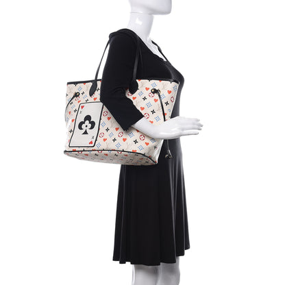 Louis Vuitton Game On Neverfull MM White 2 of 11