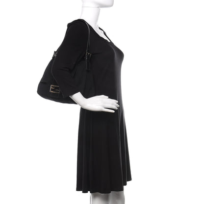 Fendi Neoprene Mama Baguette Black 2 of 10