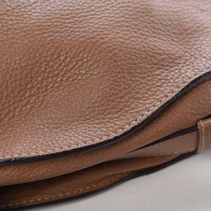 Chloe Calfskin Medium Marcie Round Crossbody Bag Nut 15 of 17