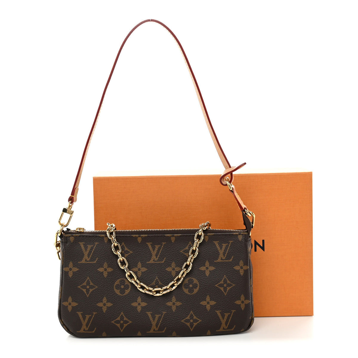 Monogram Chain Pochette Accessories