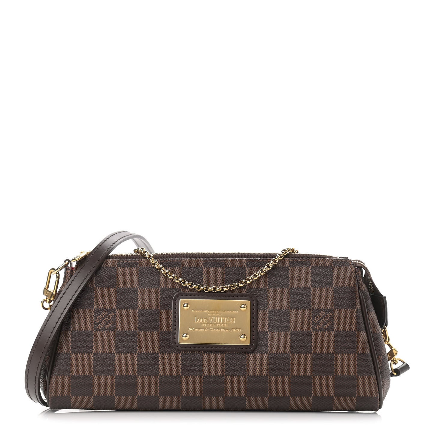 Damier Ebene Eva Clutch