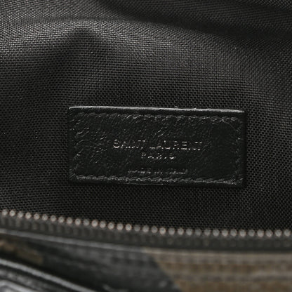 Saint Laurent Nylon Logo Ripstop Body Belt Bag Black 6 of 7