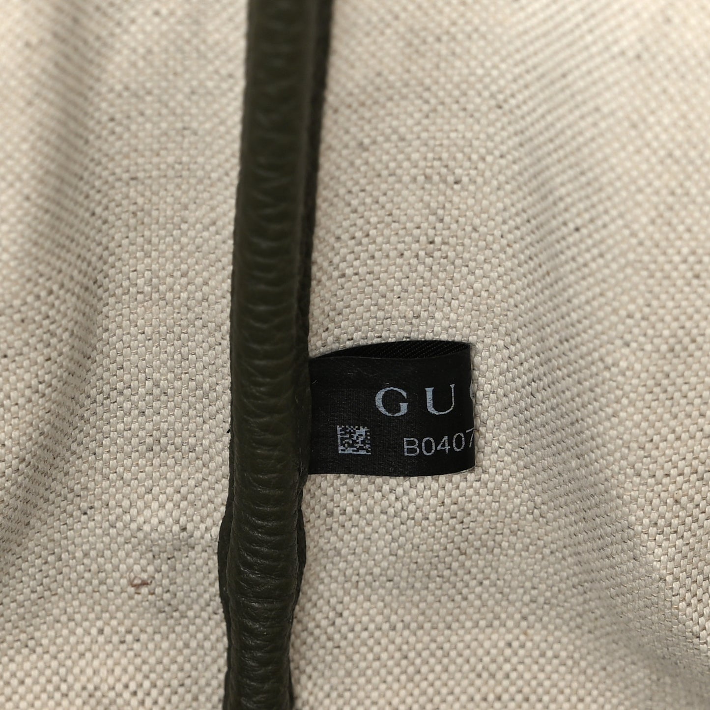 Monogram Jumbo GG Calfskin Web Large Shopping Tote Dark Green