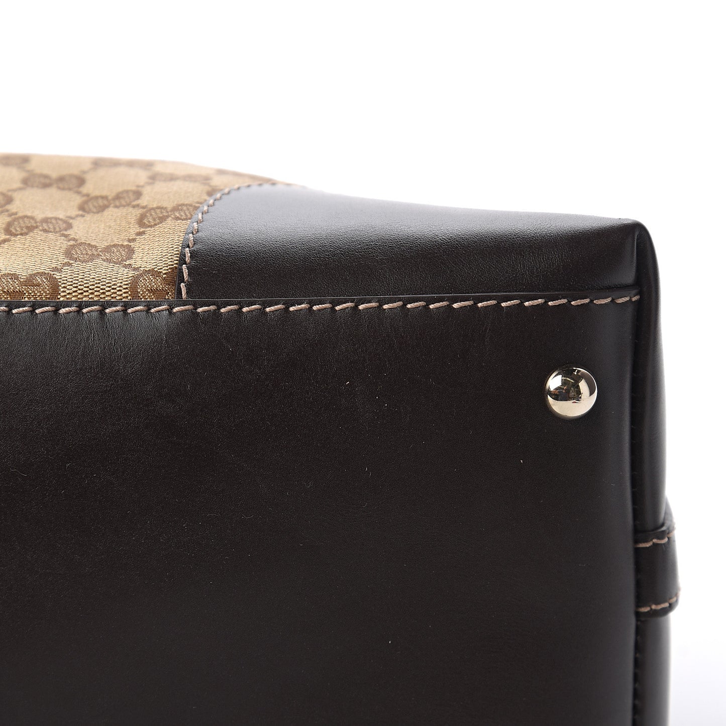 Monogram Medium Lovely Heart Hobo Brown