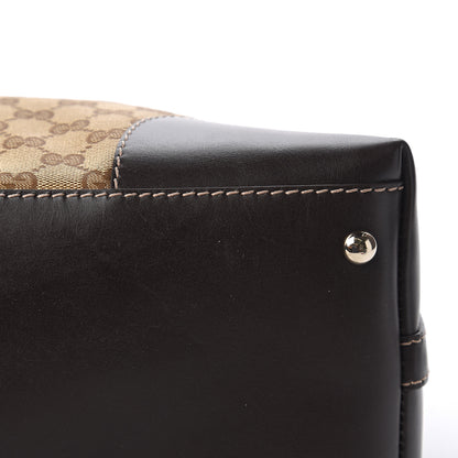 Gucci Monogram Medium Lovely Heart Hobo Brown 13 of 14