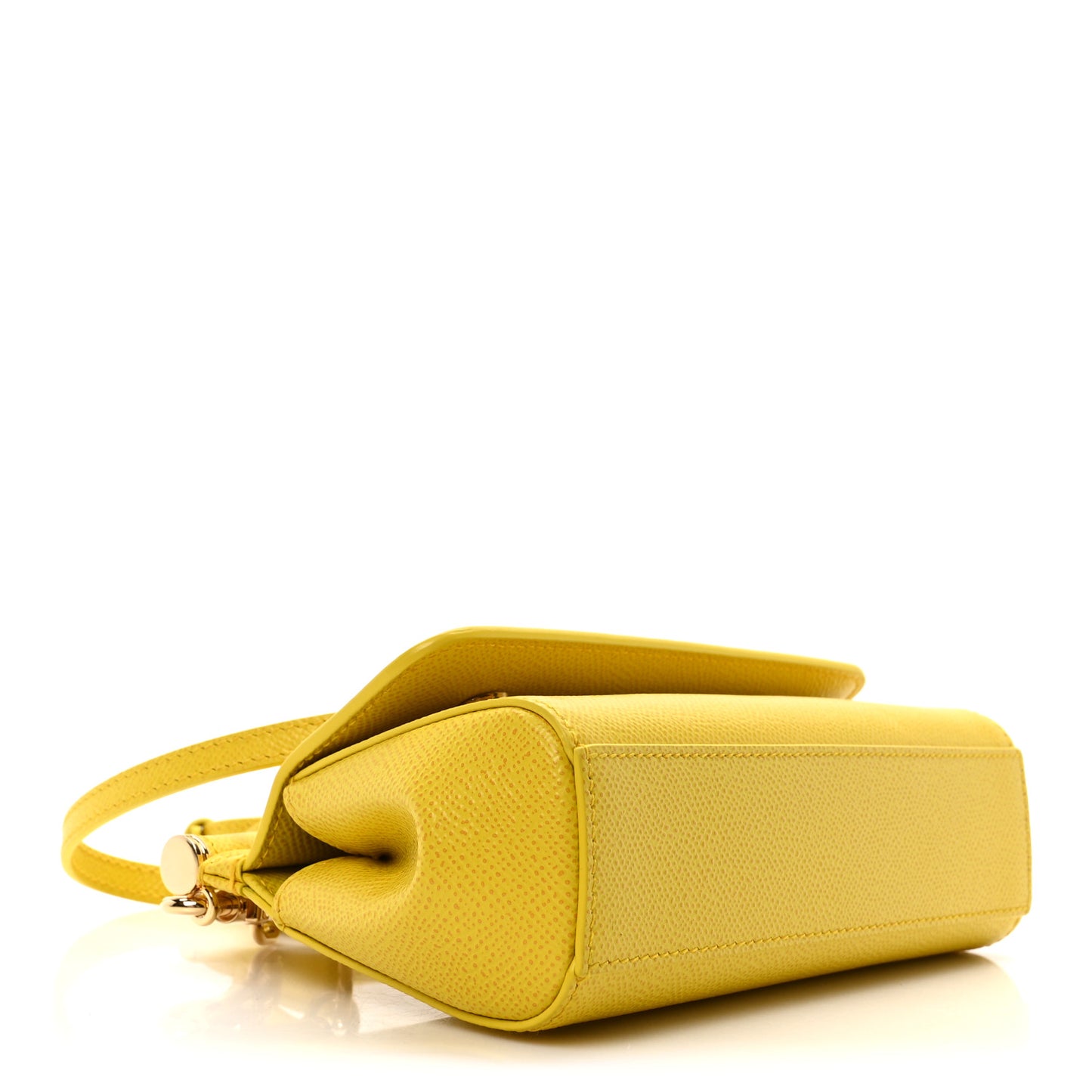 Dauphine Mini Miss Sicily Bag Yellow