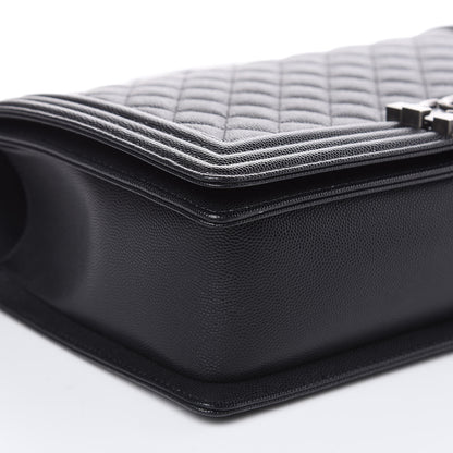 Chanel Caviar Quilted New Medium Boy Flap Black 8 of 11