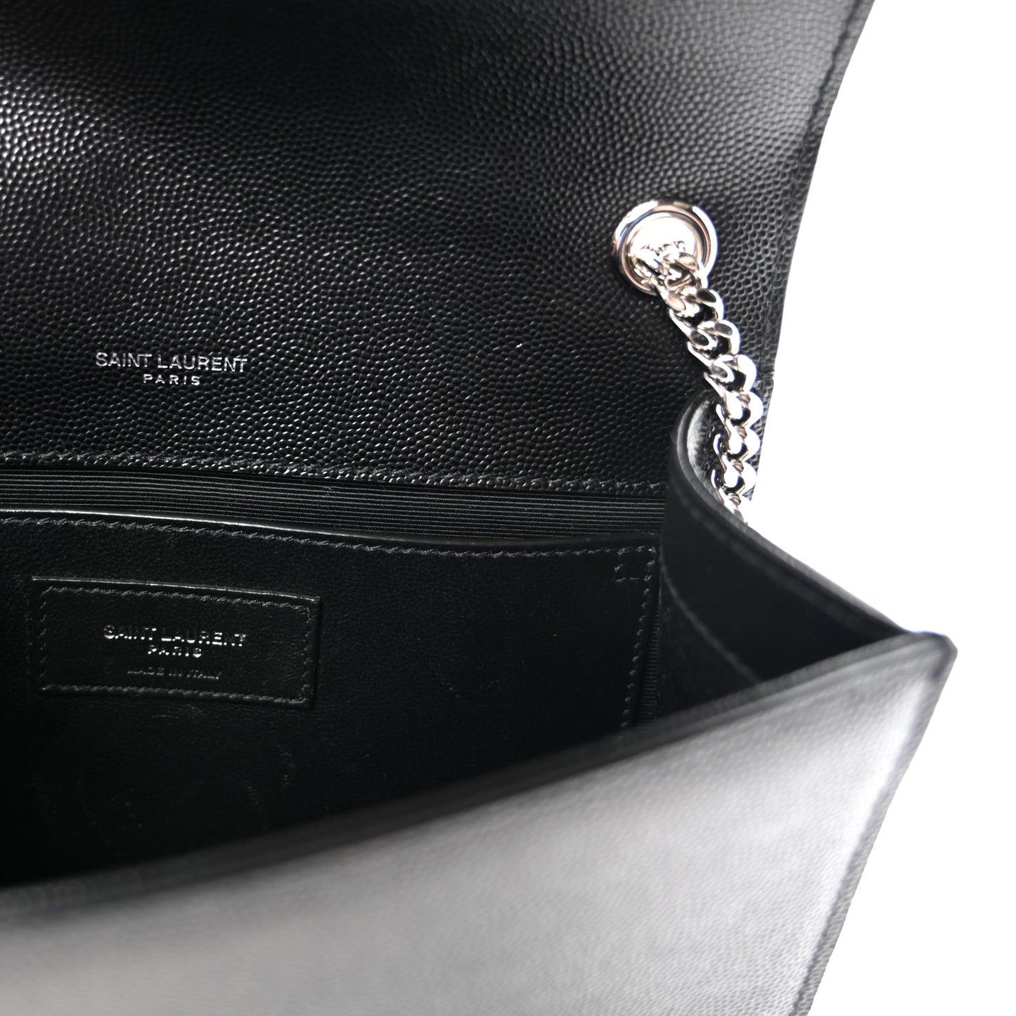 Grain De Poudre Small Monogram Kate Satchel Black