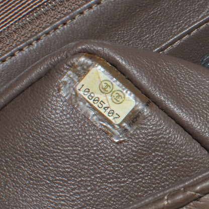 Chanel Lambskin Jumbo Single Flap Taupe 8 of 8