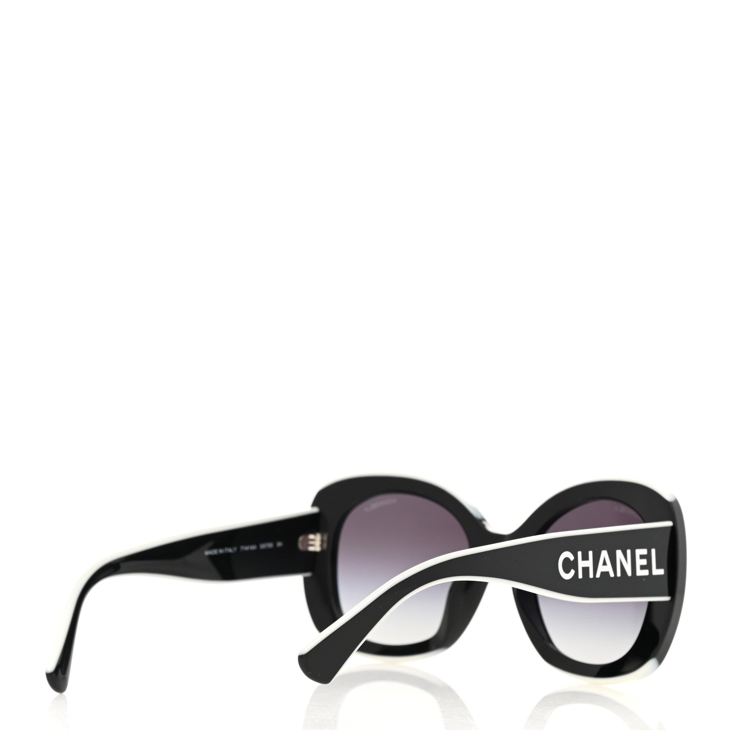 Chanel Acetate Sunglasses 71414A Black 4 of 9
