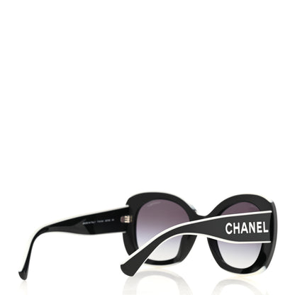 Chanel Acetate Sunglasses 71414A Black 4 of 9