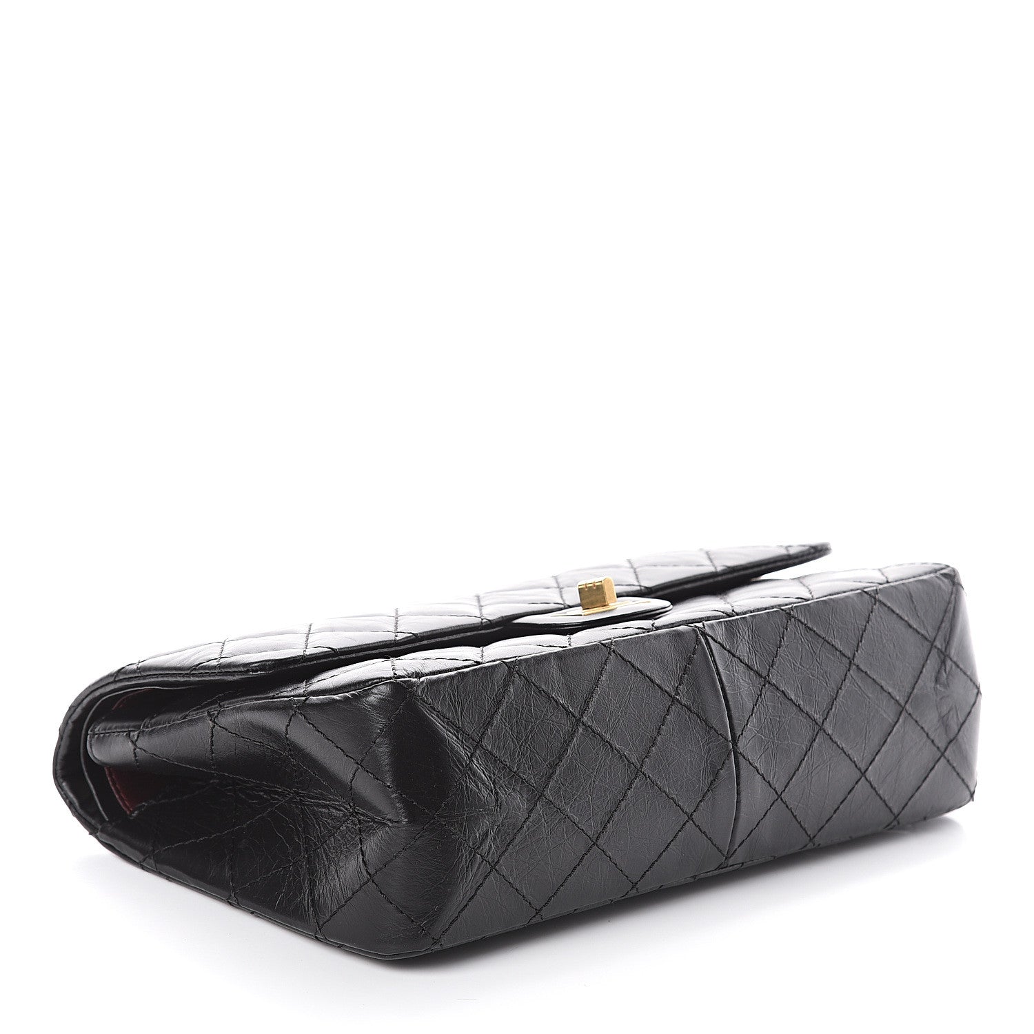 Chanel Aged Calfskin Quilted 2.55 Reissue 226 Flap Black 3 of 9