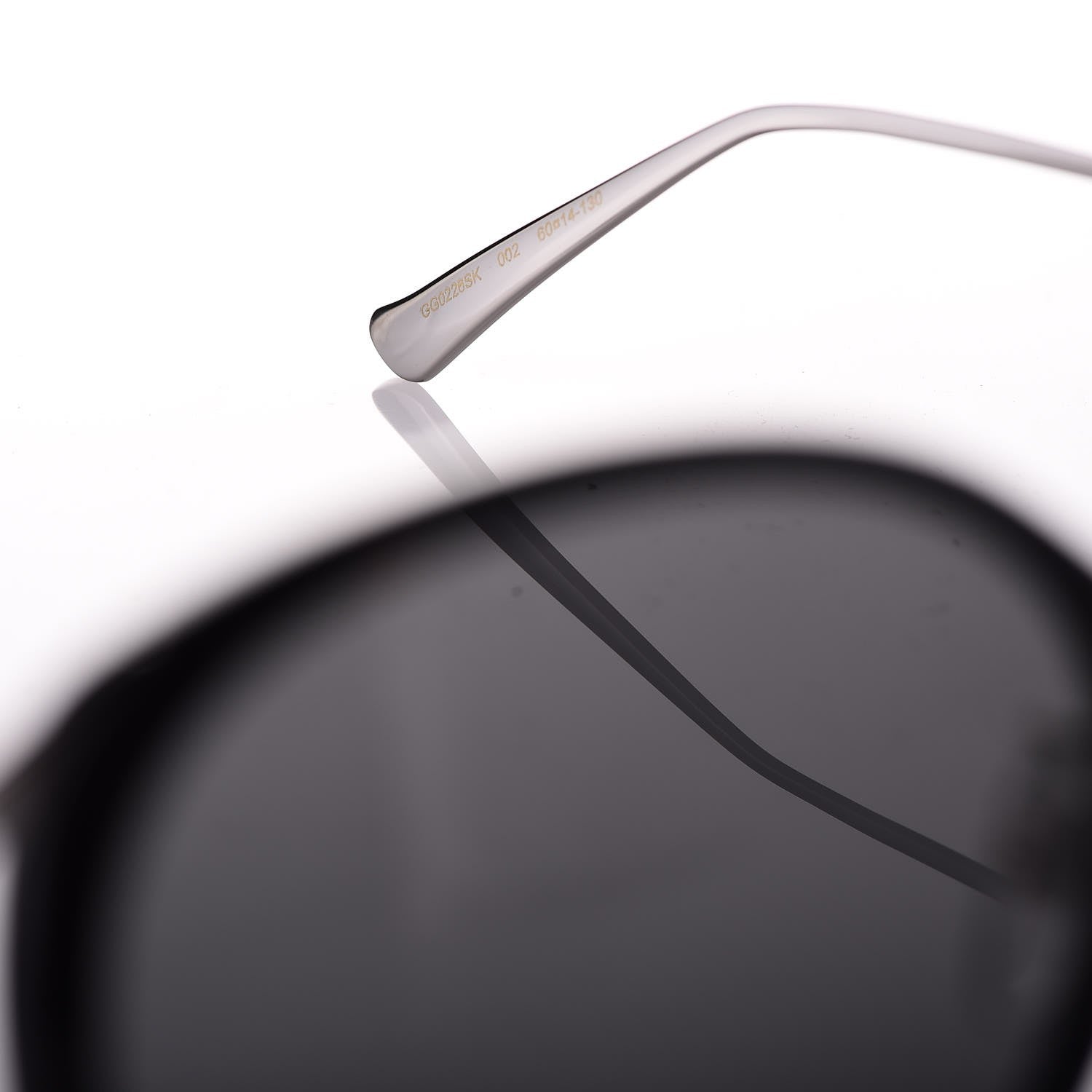 Gucci Round Frame Injected GG0226SK Sunglasses Black 5 of 8